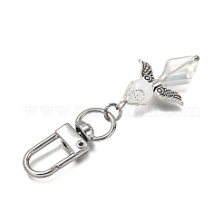 3Pcs Angel Glass & Acrylic Pendant Decorations&nbsp;HJEW-JM04087