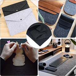 1 Sheet Square Felt Fabric&nbsp;DIY-CY0002-20A