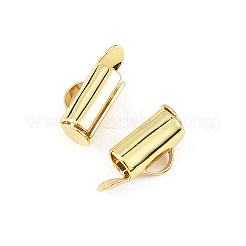 SHEGRACE Brass Slide On End Clasp Tubes&nbsp;XGRQ1R438-356G