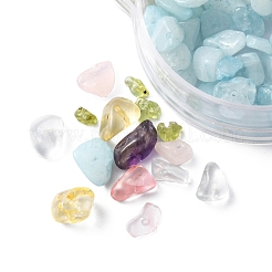 84G 7 Styles Natural & Synthetic Mixed Gemstone Beads Set&nbsp;G-FS0005-60