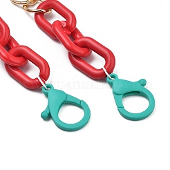 Personalized Aluminium & Acrylic Chain Necklaces&nbsp;X-NJEW-JN02911-02