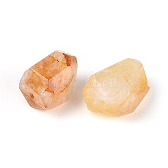 Natural Yellow Hematoid Quartz/Golden Healer Quartz Beads&nbsp;G-N360-11A-03