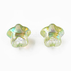 1-Hole Transparent Acrylic Buttons&nbsp;MACR-S373-129-C02
