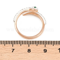 304 Stainless Steel Cuff Rings&nbsp;RJEW-E158-02RG