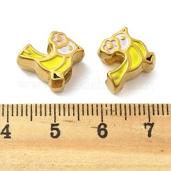 304 Stainless Steel European Beads&nbsp;STAS-D369-01G