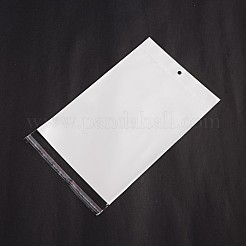 長方形セロファンバッグ  ホワイト  25.8x14.5cm  一方的な厚さ：0.05mm  インナー対策：20.7x14.5のCM  穴：6mm&nbsp;OPC-F001-07C
