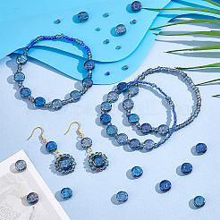 104Pcs 26 Styles Electroplated Glass Beads&nbsp;GLAA-PH0003-97A