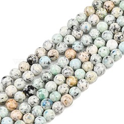 Natural K2 Stone Beads Strands&nbsp;G-K405-B02-6mm