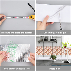 Self-Adhesive PVC Contact Paper&nbsp;AJEW-WH20006-80B