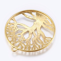 Tibetan Style Pendant Cabochon Settings&nbsp;TIBEP-A23210-AG-LF