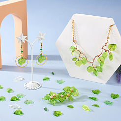 320Pcs 8 Style Transparent Acrylic Pendants&nbsp;TACR-TA0001-18