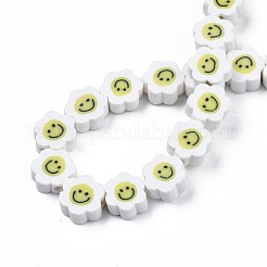 Handmade Polymer Clay Bead Strands&nbsp;CLAY-N006-73J