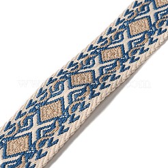Ethnic Style Embroidery Polyester Ribbons&nbsp;OCOR-WH0082-45C