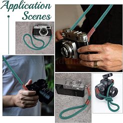 2Pcs 2 Style Nylon Camera Neck Straps & Wristlet Straps&nbsp;AJEW-NB0003-56B