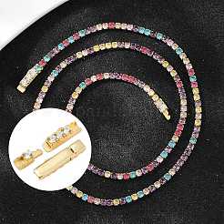 925 Sterling Silver Micro Pave Clear Cubic Zirconia Bayonet Clasps&nbsp;STER-C016-01B-G