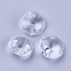 Transparent Acrylic Links&nbsp;TACR-WH0002-01