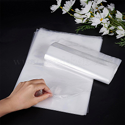 Rectangle Open-End Transparent Plastic Bags&nbsp;PE-WH0006-01C