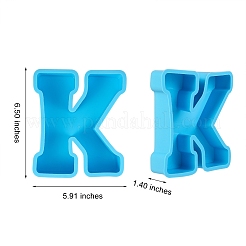 Alphabet Silicone Molds&nbsp;DIY-SZC0006-01A-K