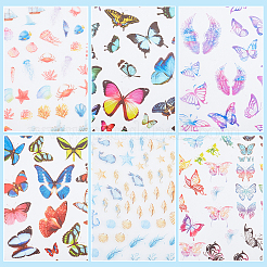 6 Sheet 6 Style Plastic Cabochons&nbsp;DIY-OC0007-25