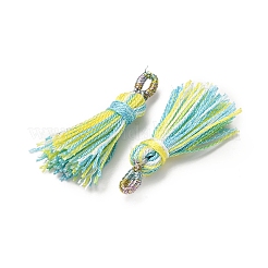 Polyester Tassel Pendants&nbsp;FIND-D302-01G