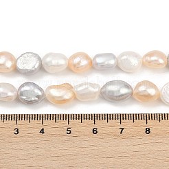 Natural Cultured Freshwater Pearl Beads Strands&nbsp;PEAR-P064-20K-09F
