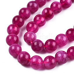 Natural Quartz Beads Strands&nbsp;G-R479-6mm-09
