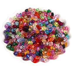 2380Pcs 28 Colors Transparent Acrylic Beads&nbsp;TACR-PA0001-34B