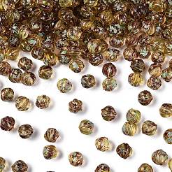 Picasso Transparent Glass Beads&nbsp;SEED-Q039-04B