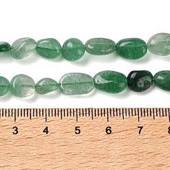 Natural Green Strawberry Quartz Beads Strands&nbsp;G-C268-A01-8x10mm