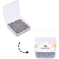 チベット風合金ビーズ  ドーナツ  アンティークシルバー  8x2mm  穴：3mm  200個/箱&nbsp;TIBEB-PH0004-55