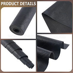 1Pc Flower Pattern PVC Leather Fabric&nbsp;DIY-CL0001-80B