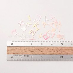 Ornament Accessories Plastic Paillette/Sequins Beads&nbsp;PVC-E001-12-RC01