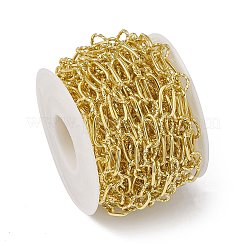 Brass Oval & Ring Link Chains&nbsp;CHC-P010-24G