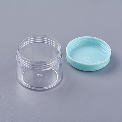 20G PS Plastic Portable Facial Cream Jar&nbsp;LS-MRMJ-WH0011-J05