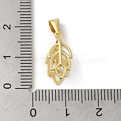 Rack Plating 925 Sterling Silver Ice Pick Pinch Bails&nbsp;STER-NH0001-19G