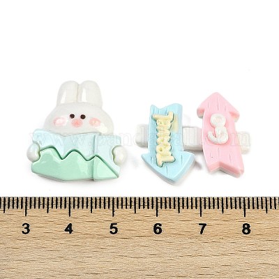 Travel Theme Resin Cabochons&nbsp;RESI-H166-23-1
