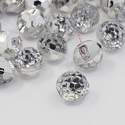 Acrylic Rhinestone Buttons&nbsp;X-BUTT-J005-M-1
