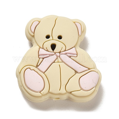 Bear Silicone Focal Beads&nbsp;SIL-D008-01D-1