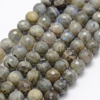 Natural Labradorite Beads Strands&nbsp;G-P322-32-4mm-1