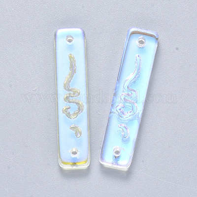 Transparent Glass Links connectors&nbsp;GLAA-S190-008C-01-1