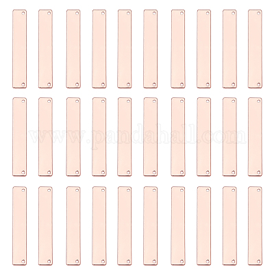 Brass Links&nbsp;KK-PH0002-15RG-1