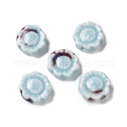 Handmade Porcelain Beads&nbsp;PORC-L080-G07-1