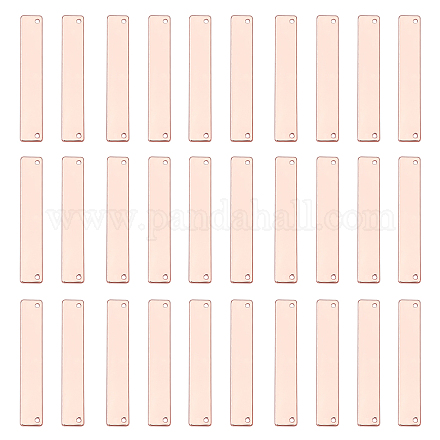 Brass Links&nbsp;KK-PH0002-15RG-1