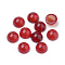 Natural Carnelian Cabochons, Dyed, Half Round/Dome, 6x3~4mm