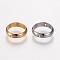 Brass Bead Frames, Ring, Mixed Color, 12x3mm, Hole: 0.5mm