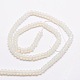 オパールビーズ連売り  ロンデル  多面カット  4x2~3mm  穴：1mm  約115個/連  14インチ&nbsp;G-E316-2x4mm-27-2