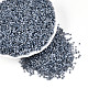 ガラスシードビーズ  セイロン  ラウンド  濃いグレー  12/0  2mm  穴：1mm  約30000個/ポンド&nbsp;SEED-A011-2mm-149-1
