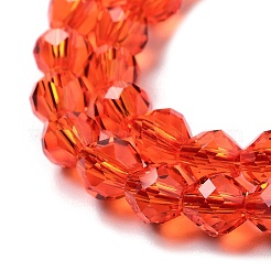 Transparent Glass Beads Strands&nbsp;GLAA-A014-03C