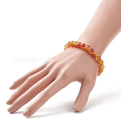 6Pcs 6 Color Bling Glass Round Beaded Stretch Bracelets Set for Women&nbsp;BJEW-JB08973
