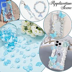 100G Plastic Pendants & Beads & Decoden Cabochons&nbsp;OHAR-SC0002-99C